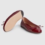 Gucci Women’s ballet flat with Double G - Image 3